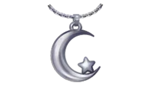 Moon Pendant [Silver Moon]